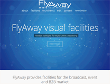 Tablet Screenshot of flyawaytv.be